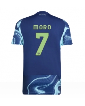 Billige Fotballdrakt Ajax Raul Moro #7 Replika Bortedrakt 2025-26 Kortermet Billige Fotballdrakt Ajax Raul Moro #7 Replika Bortedrakt 2025-26 Kortermet